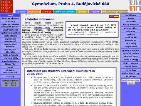 Nhled www strnek http://www.gybu.cz