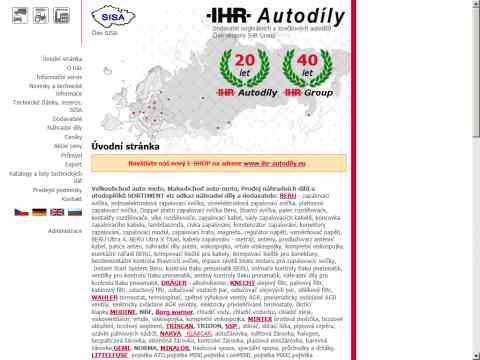 Nhled www strnek http://www.ihr-autodily.cz