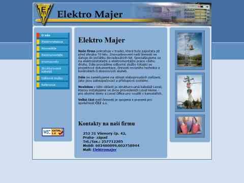 Nhled www strnek http://www.elektromajer.cz