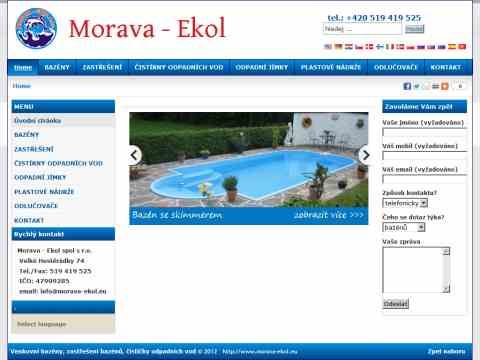 Nhled www strnek http://www.morava-ekol.com