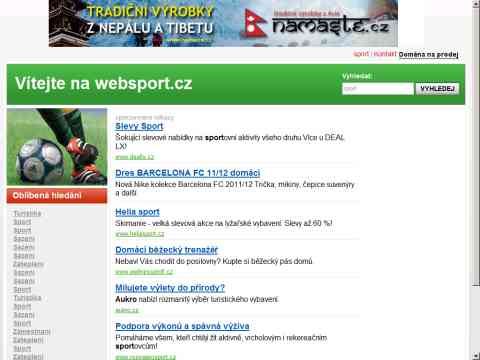 Nhled www strnek http://www.websport.cz