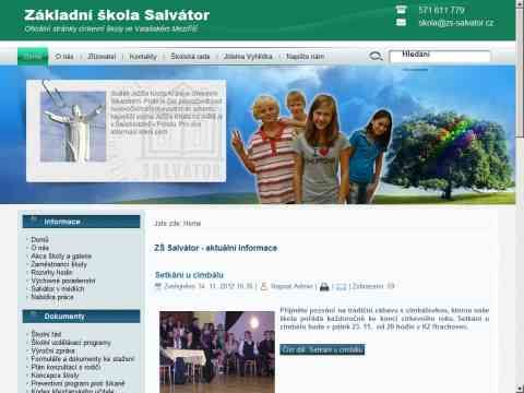 Nhled www strnek http://www.zs-salvator.cz