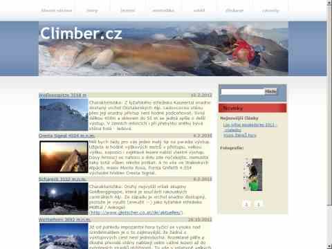 Nhled www strnek http://www.climber.cz