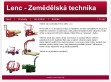 Nhled www strnek http://www.lenc-zemedelskatechnika.cz