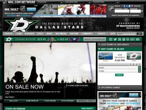 Nhled www strnek http://www.dallasstars.com