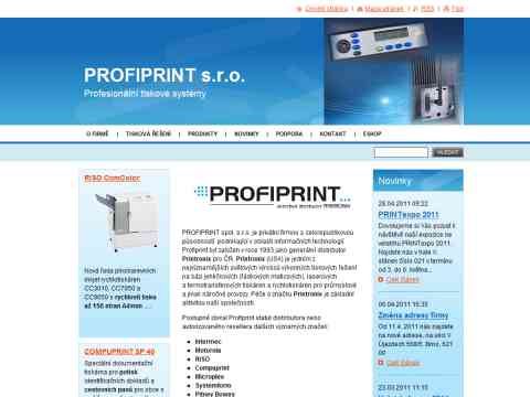 Nhled www strnek http://www.profiprint.cz/tisk