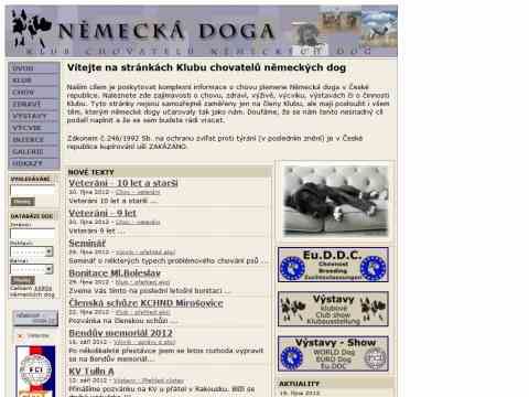 Nhled www strnek http://www.nemecka-doga.cz/