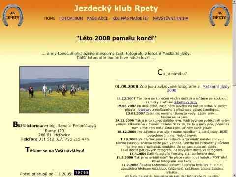 Nhled www strnek http://www.jk-rpety.cz
