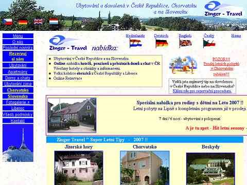 Nhled www strnek http://www.zinger-travel.cz