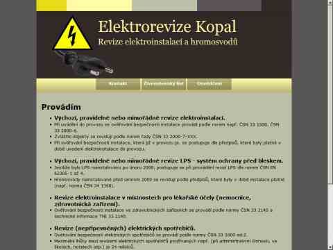 Nhled www strnek http://elektrorevize-hromosvody.cz