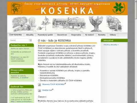 Nhled www strnek http://www.kosenka.cz