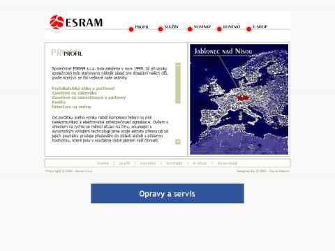 Nhled www strnek http://www.esram.cz