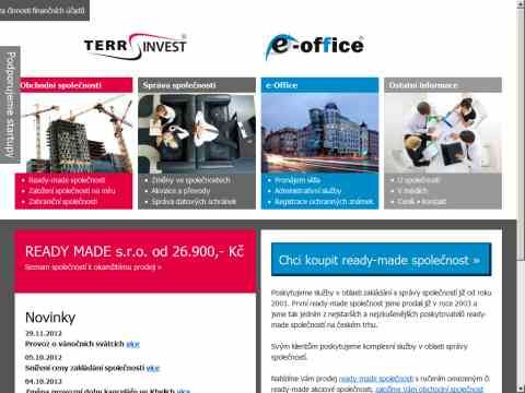 Nhled www strnek http://www.terrinvest.cz