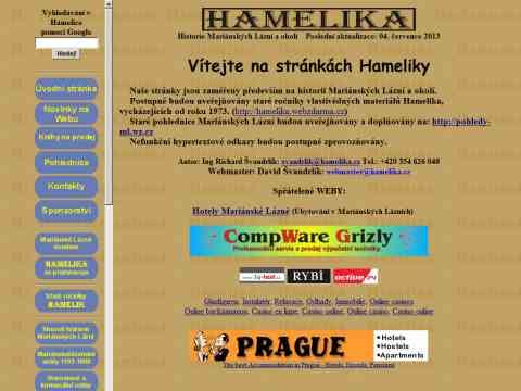 Nhled www strnek http://www.hamelika.cz