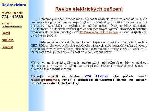 Nhled www strnek http://www.sweb.cz/revize1