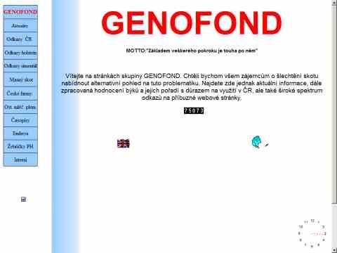 Nhled www strnek http://www.genofond.cz