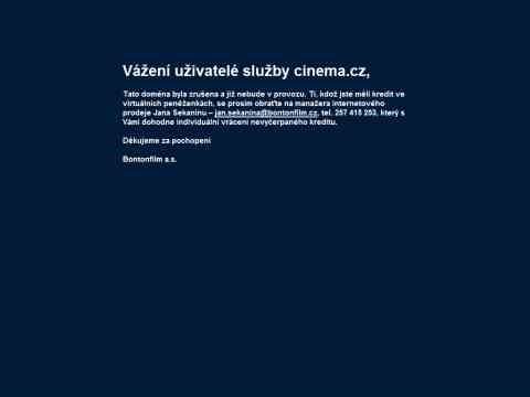 Nhled www strnek http://www.cinema.cz
