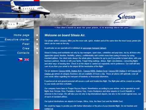 Nhled www strnek http://www.silesiaair.cz