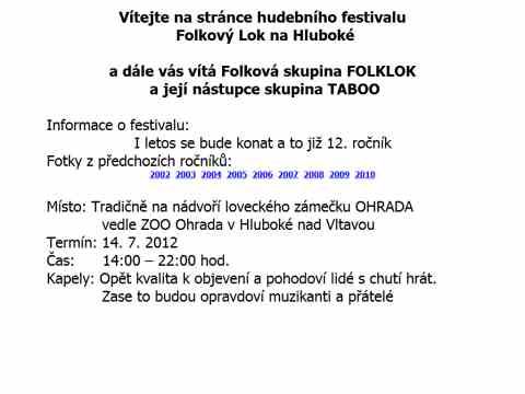 Nhled www strnek http://folklok.cz