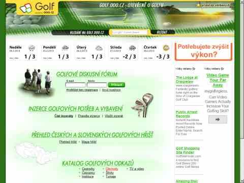 Nhled www strnek http://golf.ooo.cz