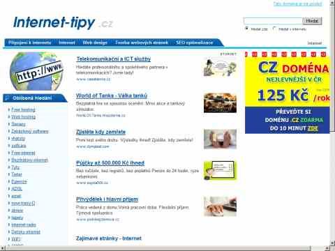 Nhled www strnek http://www.internet-tipy.cz