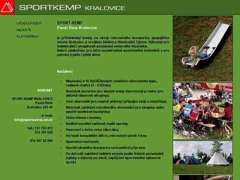 Nhled www strnek http://sportkemp.wz.cz