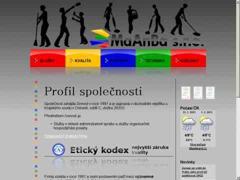 Nhled www strnek http://www.maanba.cz