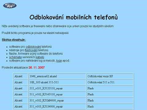 Nhled www strnek http://www.odblokovani.webz.cz