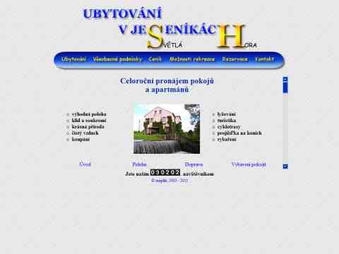 Nhled www strnek http://www.ubytovani-jeseniky.com