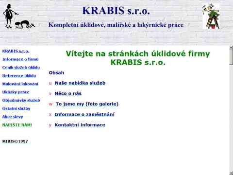 Nhled www strnek http://www.krabis.cz