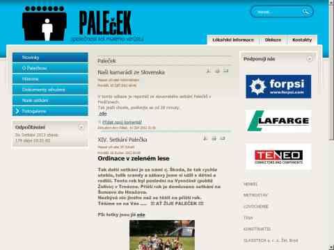 Nhled www strnek http://www.palecek.nebesa.cz