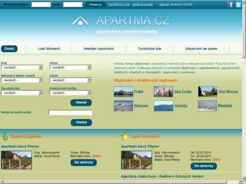 Nhled www strnek http://www.apartma.cz