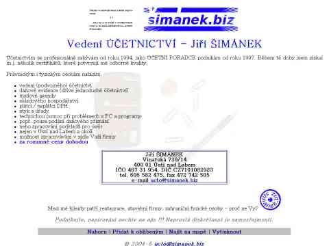 Nhled www strnek http://www.simanek.biz/