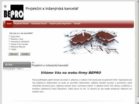Nhled www strnek http://www.bepro.cz