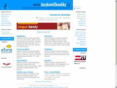 Nhled www strnek http://www.jazykovezkousky.cz