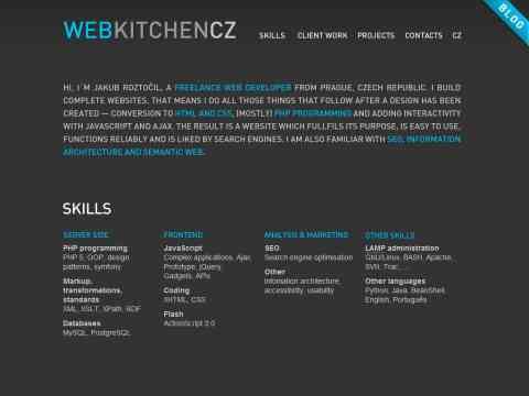 Nhled www strnek http://www.webkitchen.cz/