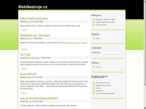 Nhled www strnek http://www.webnastroje.cz