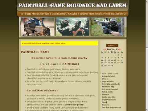 Nhled www strnek http://www.paintballroudnice.cz