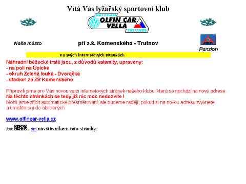 Nhled www strnek http://www.volny.cz/ski_trutnov