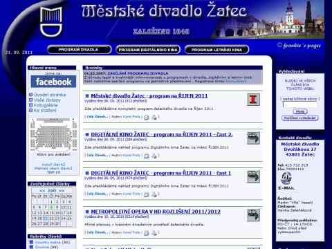 Nhled www strnek http://www.divadlozatec.cz