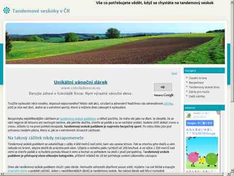 Nhled www strnek http://www.tandemoveseskoky-vcr.cz