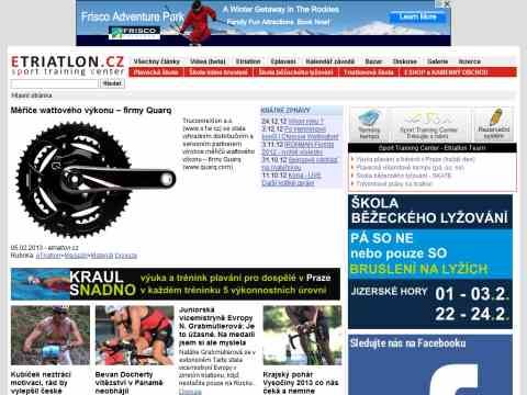 Nhled www strnek http://www.eTriatlon.cz