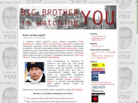 Nhled www strnek http://www.bigbrother.cz/