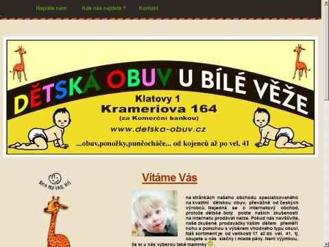 Nhled www strnek http://www.detska-obuv.cz