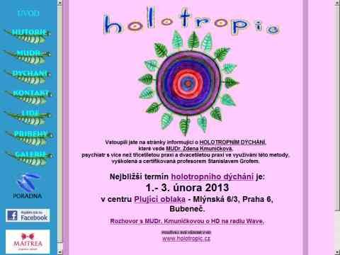 Nhled www strnek http://www.holotropic.cz