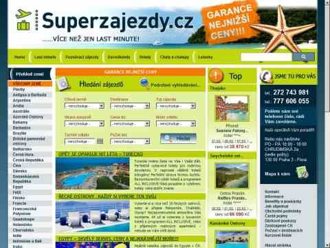 Nhled www strnek http://www.superzajezdy.cz