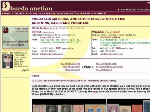 Nhled www strnek http://www.burda-auction.com/