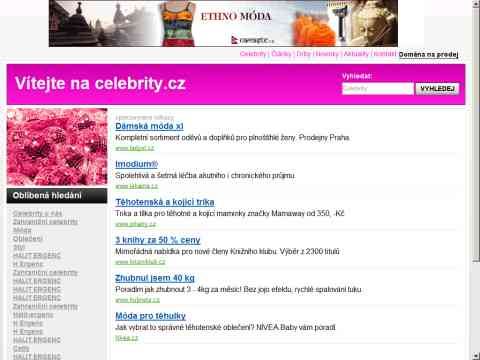 Nhled www strnek http://www.celebrity.cz/default.htm