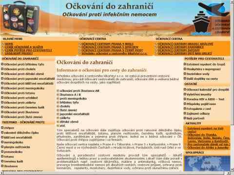 Nhled www strnek http://www.ockovani-zahranici.cz