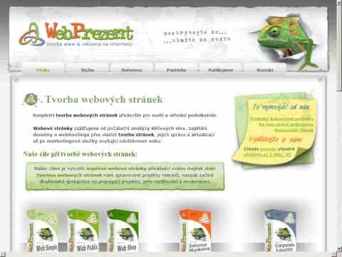 Nhled www strnek http://www.webprezent.cz